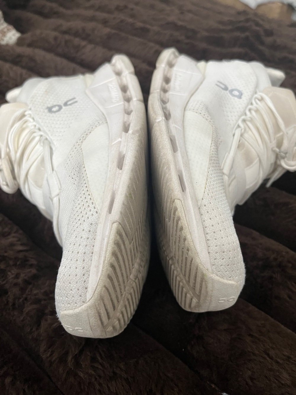 On Cloudtec Women's Athletic Running Shoes in White - Picture 9 of 11